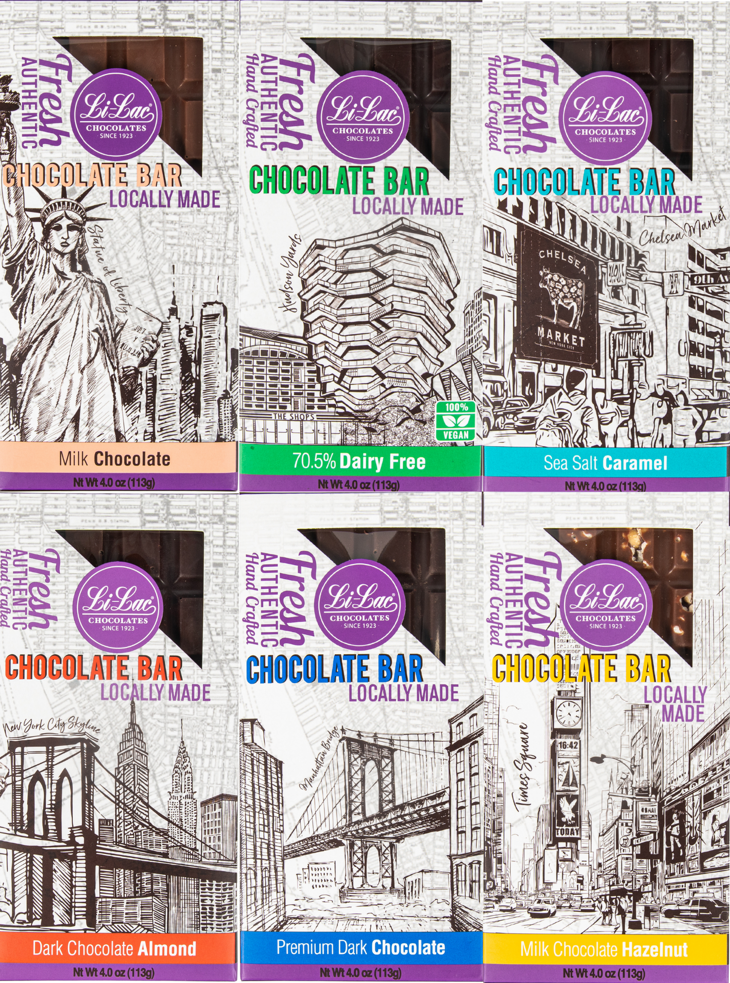 Gourmet Boxed Chocolate Bars
