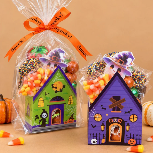 Halloween Haunted House Gift Basket