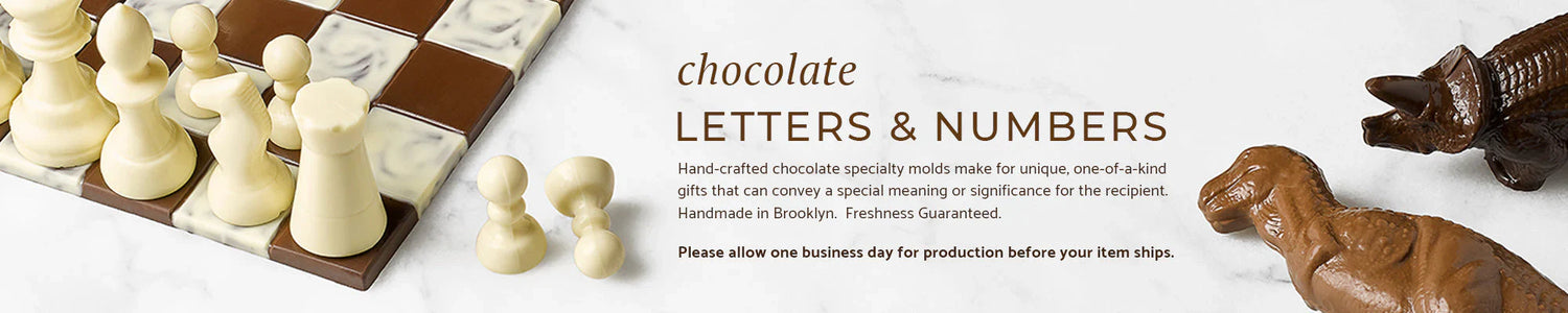 Chocolate Letters & Numbers