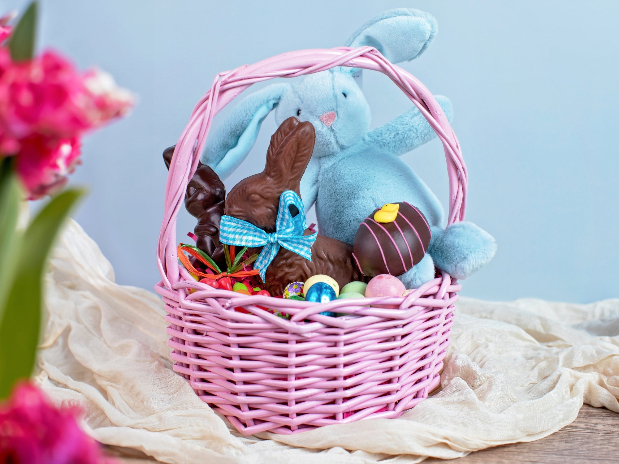 Classic Chocolate Easter Basket