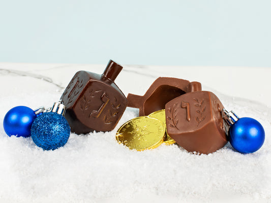 Dreidel filled w/Gelt