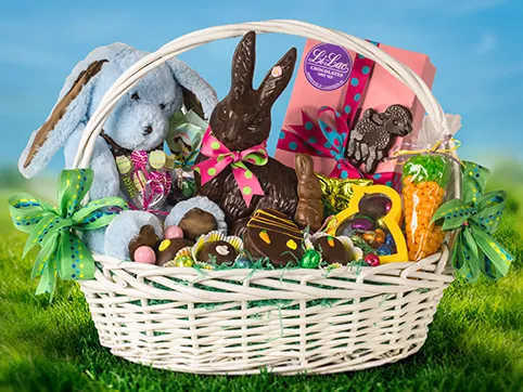Colossal Gourmet Chocolate Easter Basket (22 items)