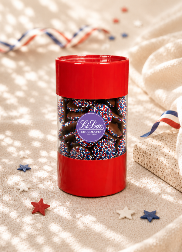 Red, White and Blue Nonpareils