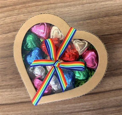 Pride Kraft Heart Box