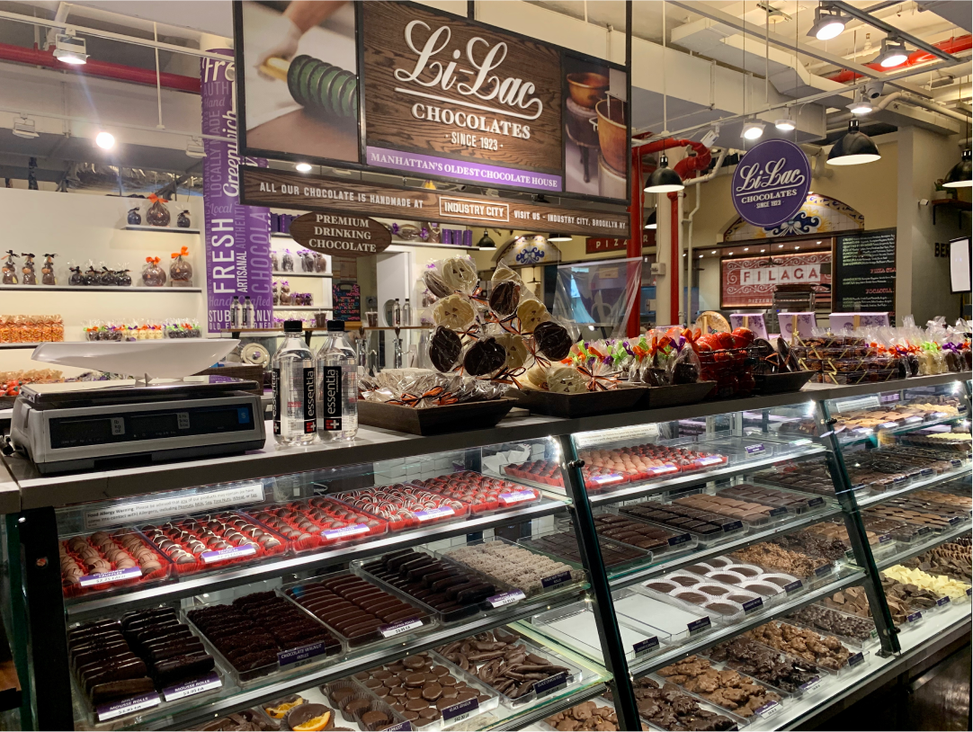 <p>When you're in the New York area, plan a stop at one of our NYC chocolate stores, or visit our chocolate factory in Sunset Park, Brooklyn. <br/> <br/>West Village • Bleecker Street • Hudson Yards • Chelsea Market • Grand Central Market • Industry City</p>