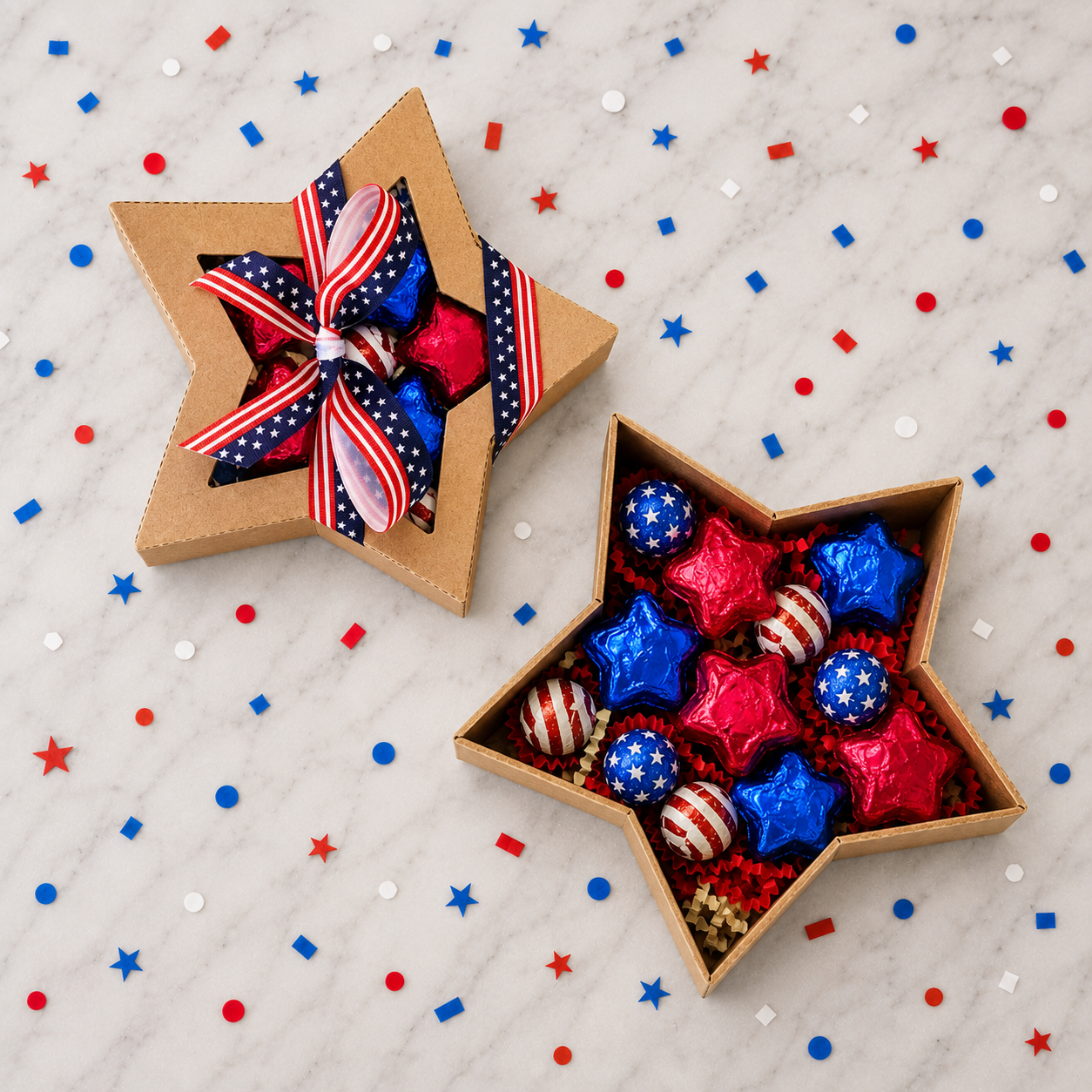 Celebration Star Box | Li-Lac Chocolates