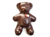 Pudgie Bear is a three-dimensional molded chocolate teddy bear with a sugar candy heart on his chest.