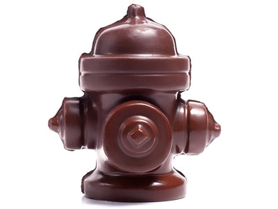 A little chocolate molded Fire Hydrant