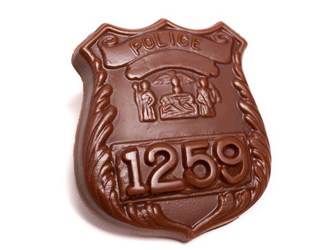 Police Badge (Box of 6)