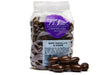 A cellophane bag of  Dark Chocolate Almonds.