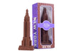 Three-dimensional chocolate molded into the Empire State Building