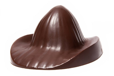 A little chocolate molded fireman's Hat