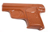 A chocolate molded hand pistol.