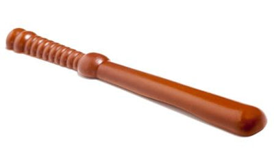 A chocolate molded police baton.